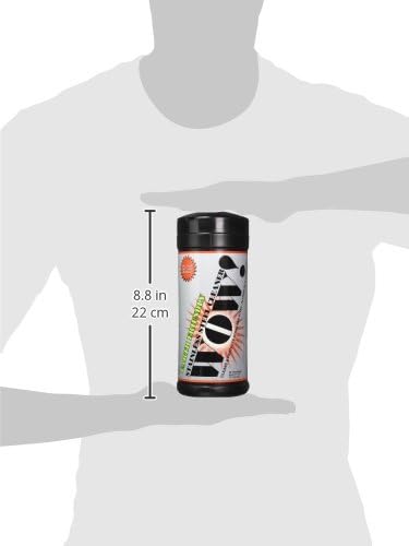 WOW! EZ FINISHES Stainless Steel Cleaner Protector Wipes 30 Canister, 180 Count, (Pack of 6)