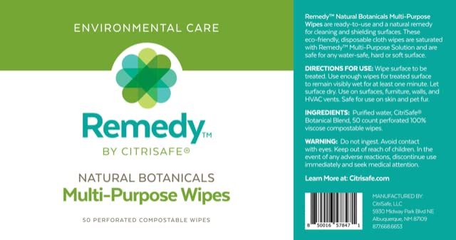 Natural Botanicals Multi-Purpose Wipes