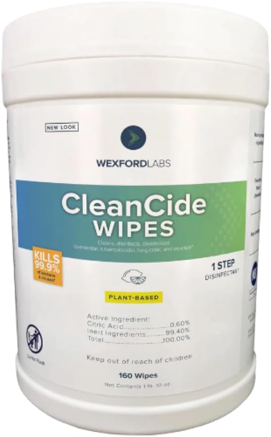 Multi-Purpose Disinfectant Wipes - for Cleaning, Sanitizing, and Disinfecting Multiple Surfaces, Disinfects in One Step, Non-Toxic Botanical Formula, 400 Count