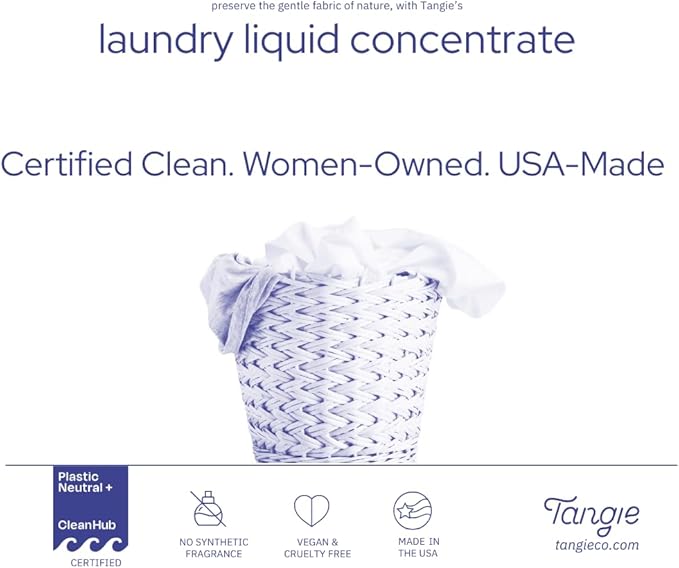Tangie Laundry Bar Concentrate | Dissolves To Make 128+ Loads of Liquid Laundry, Zero Waste Laundry Detergent