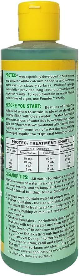 EASYCARE 60008 Protec Scale-Stain Inhibitor/Remover, 8 Fl. Oz Bottle
