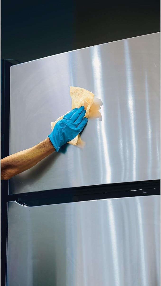 SCRUBS 91930 Stainless Steel Cleaner Towels, 9 3/4 x 10 1/2, 30/Canister