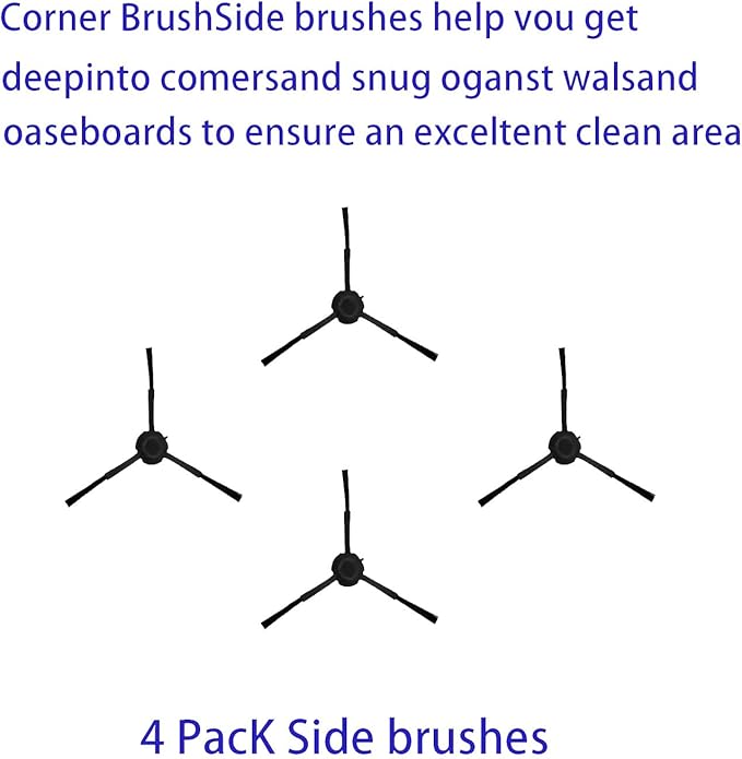 Accessories Kit for Roborock Q8 Max: Replacement Parts Compatible with Roborock Q8 Max Q8 Max + (Q8 Plus) Q5 Pro Q5 Pro+ Robot Vacuum Cleane, Main Brushes Side Brushes Filters Mop Pads Dust Bags