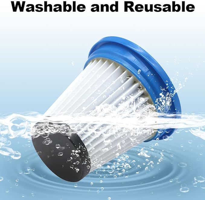 4 Pcs 520280 HEPA Replacement Filter for Kenmore Stratus 24V 2-In-1 Cordless Stick Vac DS1030 and fit for Kenmore 16V Cordless Lightweight Vacuum DS1020, Reusable & Washable Vacuum Filters Replacement