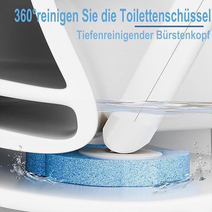 72 PCS Toilet Wand Refills,Toilet Cleaner Refill Pads Disposable Toilet Cleaning System Toilet Bowl Cleaners Scrubbing Pads for Sink Bathtub Wash Basin(Only Refills,Only Fits for Ucaimao)-Blue