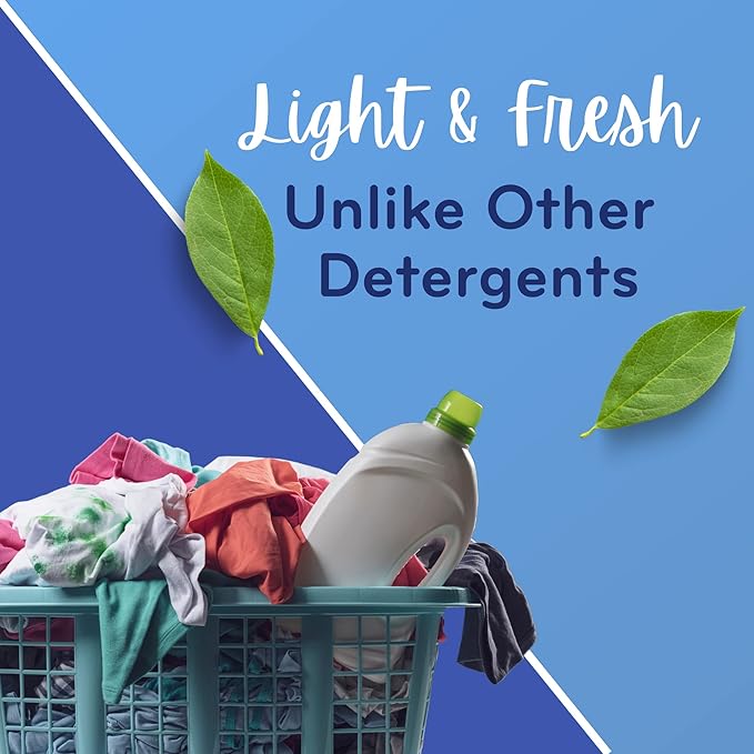 Eco-Squares laundry detergent sheets with zero waste dry soap technology for cleaning linen and clothes in regular and high efficiency top or front load washing machines, Unscented