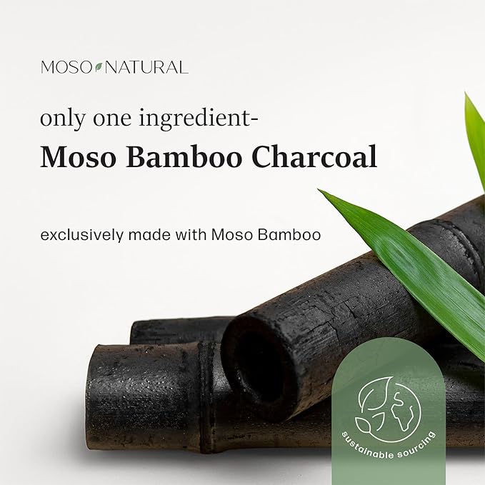 Moso Natural Fridge Odor Eliminator (2 Pack) HGTV Editor’s Pick, Bamboo Charcoal Refrigerator Deodorizer for Fridge and Freezer, Unscented Reusable Odor Absorber