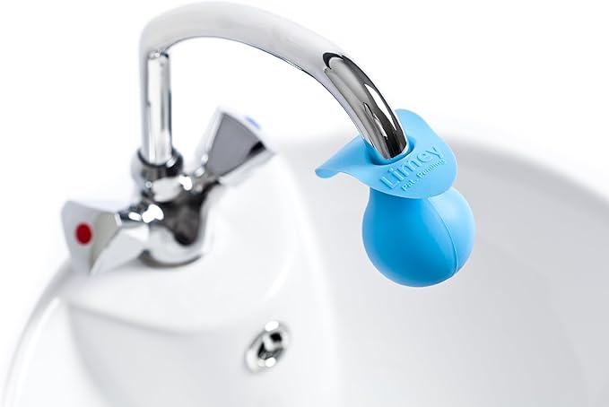 Tap Descaling Gadget for Lime Scale Removal, Blue 2 Packs