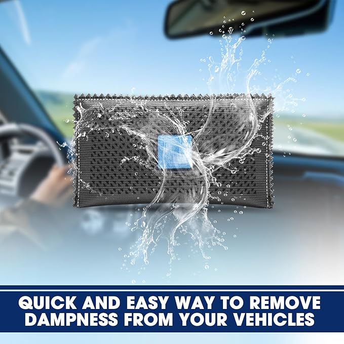 Timgle 20 Pcs 200g Rechargeable Desiccant Packs for Storage Silica Gel Packets Dry Moisture Absorbers Bags Reusable Desiccant Car Dehumidifiers Bag for Closet Home Car Moisture Absorbing