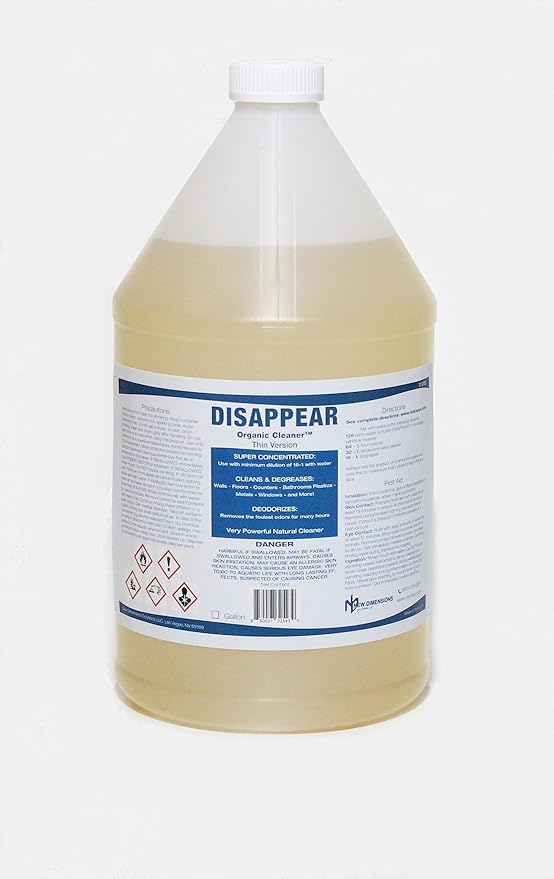 Concentrated natural organic all-purpose cleaner - Thin Version (Gallon (128 Oz))