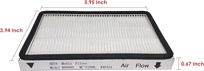 ATXKXE Vacuum Cleaner Filter Replacement for Sears Kenmore EF-1, Part 86889,mc-v194h,53295,EF-1,3pack