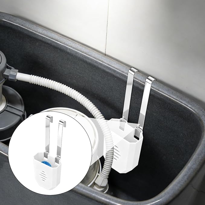 2pcs Toilet Tank Tablet Holder, 3.46x2.76in/8.8x7cm Toilet Tank Tablet Bracket Hanging Bowl Carrier for Bathroom Use