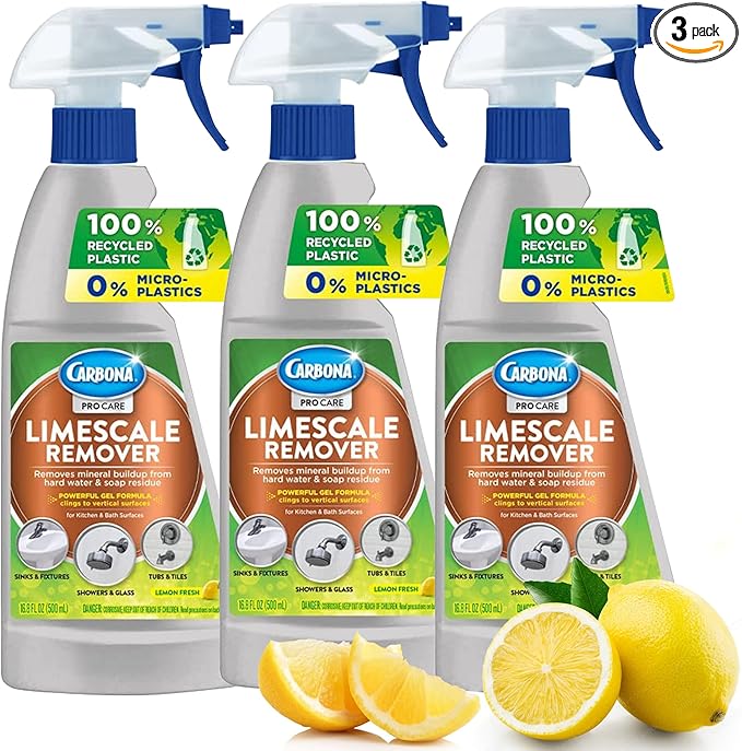 Carbona Limescale Remover | 16.9 Fl Oz (Pack of 3)