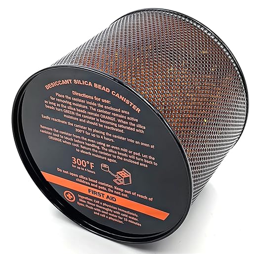 Gun Safe Dehumidifier, Moisture Absorbers, TOAAOT 800g Silica Gel Canister for Gun Case, Tool Box