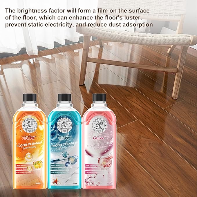 All Purpose Multipurpose Floor Cleaner For Mopping Apply To Hardwood Granite Vinyl and Tile, Ph Neutral MultiSurface Mop Stain Cleaning Solution,Suitable For Kitchen And Bathroom Cleaner Refill Liquid