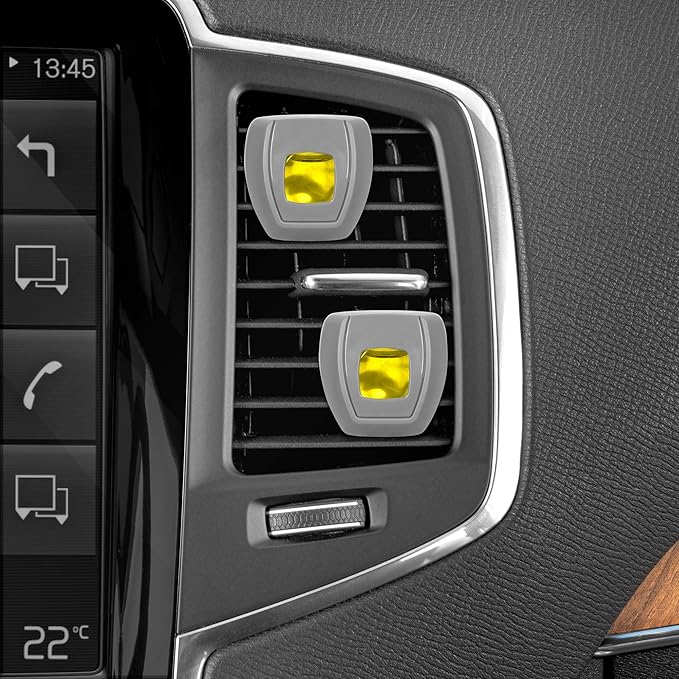 Motor Trend Vent Clip Air Freshener - Long Lasting Fresh Scents for Cars, Trucks, and SUVs - Vanilla Scent