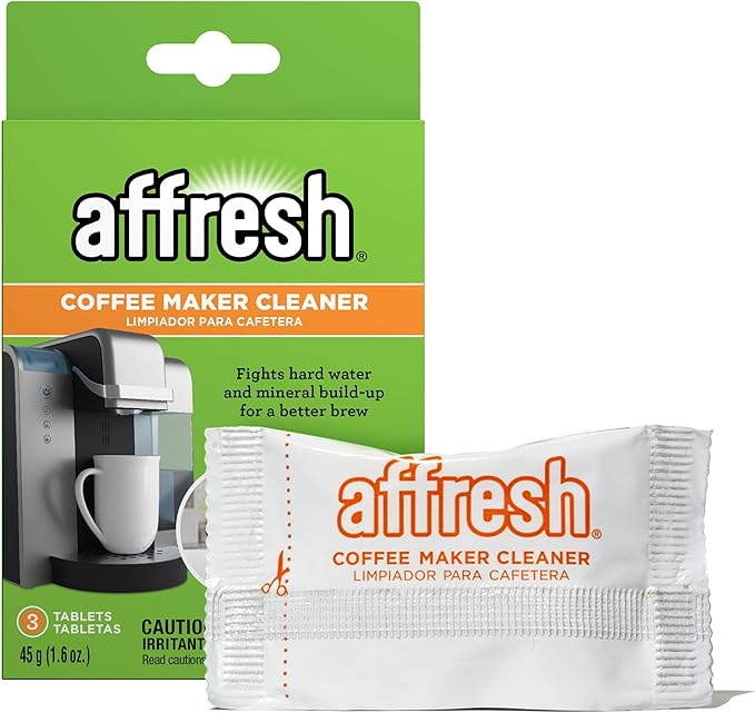 Affresh Dishwasher and Coffee Maker Cleaners | 6 Dishwasher Tablets + 3 Coffee Maker Tablets