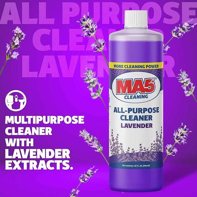 MA5x All Purpose Cleaner Lavender | Multipurpose Cleaner with Lavender Extracts | 32oz