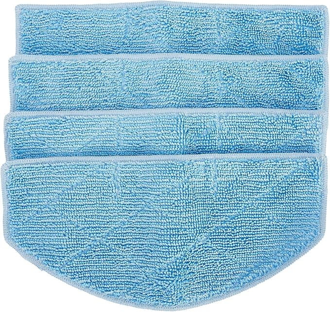 Mop Cloth Pads For Tikom G8000 Pro for Honiture G20 Vacuum Cleaner, Dry And Wet Usage Mop Cloths Pad Floor Cleaning Replacement Accessories(4pcs)