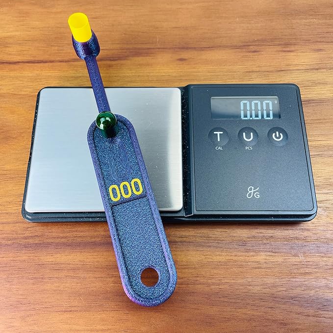 Single Capsule Scoop - Size 000 - A Tool for Weighing and Filling Capsules (Filling Tool for Empty Pill Capsules Filler, Capsules Size # 000 00 0 1 2 3 4 5 (000 Capsule Size)
