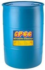 GP66 miracle cleaner manufacturer (1, 55 Gallon Drum) cleans and degreases just about anything anywhere green product concentrated non toxic non hazardous made in the usa all purpose multi purpose