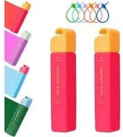 Dual-Tip Stain Remover Pen Portable Waterless Oil/Food Stain Cleaner Stick 3-Second Instant Emergency Treatment Pen Ideal for Clothing, Dates, Office, Travel (1, Red)