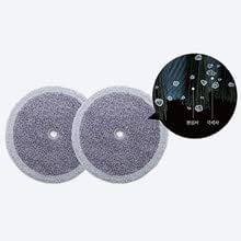 EVERYBOT Replacement Accessory of Three-Spin and Edge, Washable Mother Yarn Mop Pads for Robot (6pcs)