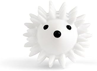 Kikkerland Hedgehog Reusable Dryer Balls, Set of 2, White