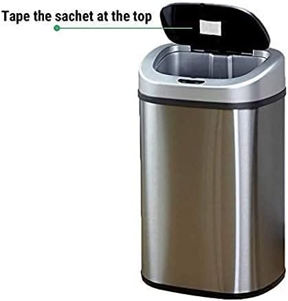 Green Piece® All-Natural Baby Diaper Pail Deodorizer - Activated Charcoal Air Purifier Compatible with Diaper Pails, Shoe Closets, Trash Cans (Pack of 12 + 1 Big Filter)