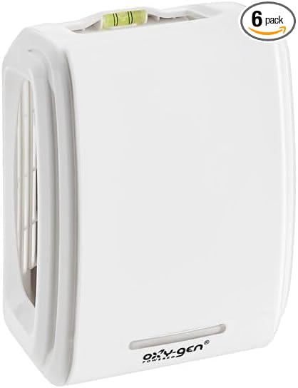 Oxygen-Supreme Air Freshener System - White (6 Pack)