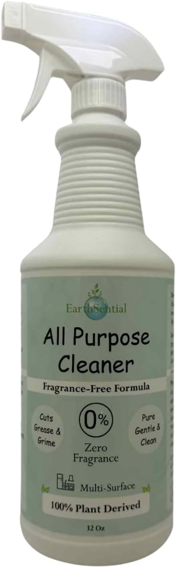 Fragrance-Free All Purpose Cleaner, Plant-Based Formula, 32 oz Spray