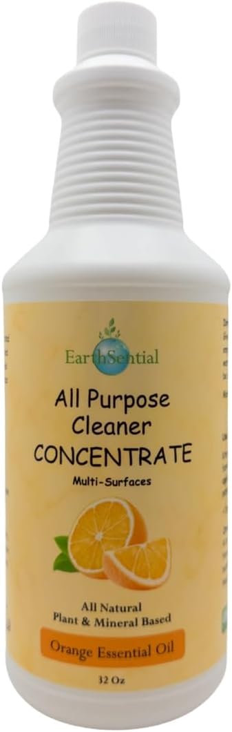 Plant-Based All-Purpose Cleaner Concentrate, 32 fl oz (Makes 64 Bottles) (Orange)