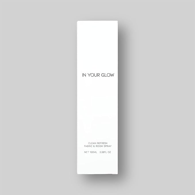 In Your Glow Fabric & Room Mist Spray– Long-Lasting Clean Scent, Unisex Luxury Fragrance & Odor Eliminator, 100ml- D012 ROSELIA BLOOM