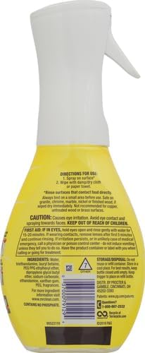 Mr. Clean Deep Cleaning Mist Multi-Surface Spray, Lemon Zest Scent Starter Kit, 16 Fl Ounce, 1 Count