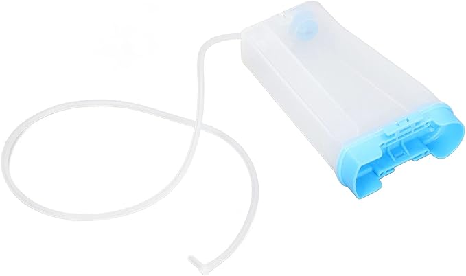 Respicefinem Waste Ink Collector Waste Ink Bottle 12. 0×8. 0×3. 0 Waste Ink Bottle Easy Cleaning Reusable Plastic Printer Waste Ink Collector for L805 R330 1390 L801 T50 1800 270 E