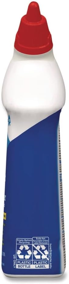 Clorox Toilet Bowl Cleaner with Bleach, Fresh Scent, 24oz Bottle