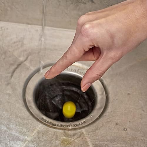 Glisten Disposer Care Freshener, Odor Eliminator, Quick & Easy-to-Use Garbage Disposal Freshener, Lemon Scent, 10 Use (Pack of 3)