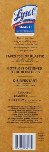 Lysol SMART Multi-Purpose Cleaner, Citrus Breeze Starter Kit, 0.195 Fl Oz
