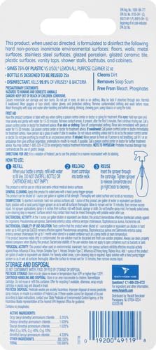Lysol Smart Multi-Purpose Cleaner Refill Cartridge, Citrus Breeze, 0.39 Fl oz