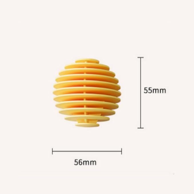 6pcs Laundry Ball, Silicone Wash Ball for Washing Machine, Lint Remover Dryer Balls, Soft Pet Fur Catcher Balls for Laundry, Reusable Home Gadgets(White/Purple)
