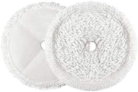 6 Pack Mop Pads Replacement Parts for Bissell 3115 Series, for 2859 SpinWave Wet and Dry Robot Vacuum Cleaner, Reusable & Washable Mop Cloths Accessories