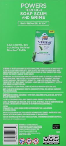 SCRUBBING BUBBLES BATH DISSOLVE PODS SATRTER KIT 1+1 0.28FLOZ