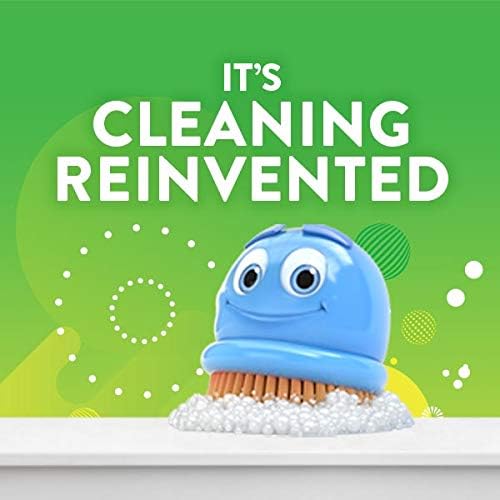Scrubbing Bubbles Fresh Gel Toilet Bowl Cleaning Stamps Refills, Helps Keep Toilet Clean and Helps Prevent Limescale & Rings, Rainshower Scent, 12 Stamps (Pack of 6)