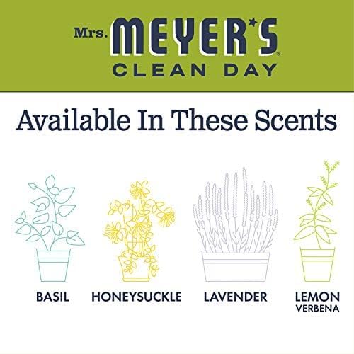 Mrs. MEYER'S Clean Day Lemon Verbena Toilet Bowl Cleaner 24 Fl Oz (Pack of 4)