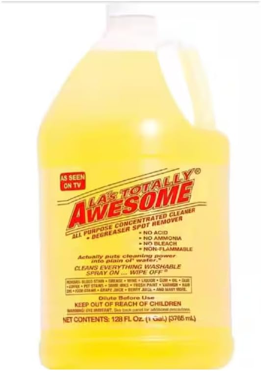 1 Gallon All-Purpose Cleaner Concentrate, 4-Pack per Case – Industrial Multi-Surface Cleaning Solution (10)