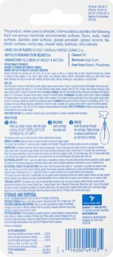 Lysol Smart Multi-Purpose Cleaner, Refill Cartridge, Fresh Waterfall, 0.39 Fl oz