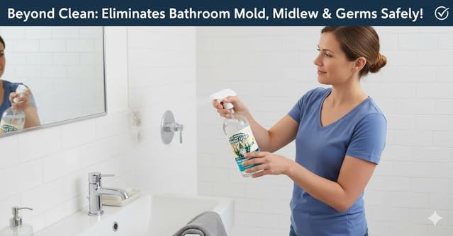 Multi-Purpose Cleaner – All Purpose Enzyme-Based Cleaner & Natural Disinfectant Spray – Non-Toxic, Chemical-Free, Scent Free, Child & Pet Safe Household Cleaner – Eco Friendly Green Cleaning Product