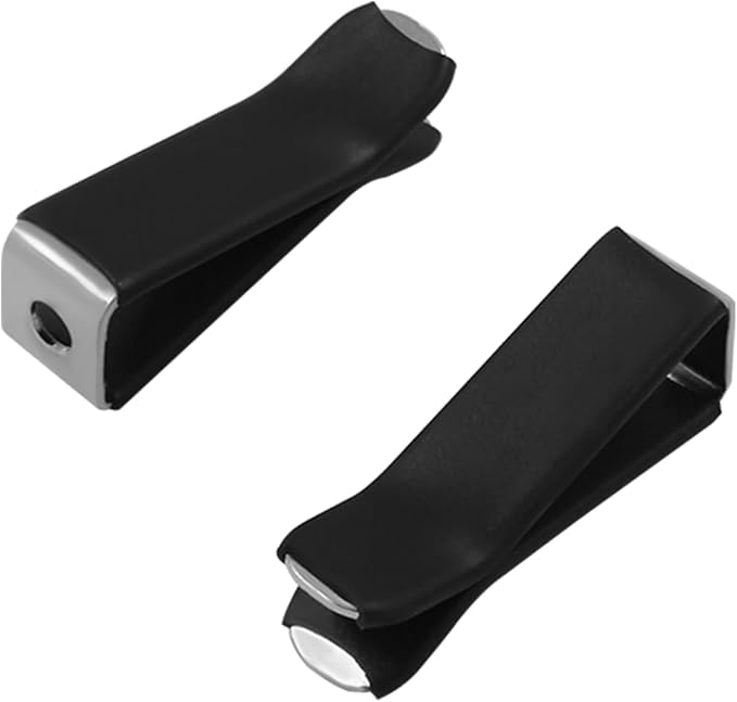 120 Pcs Square Head Car Vent Clips, Air Freshener Clips for Office Home Car Air Conditioner Outlet, Black