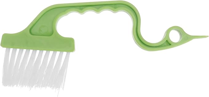 LIFKOME Nylon Bristles Cleaning Brush Grout Cleaner for Bathroom Kitchen Shower Window Handheld Groove Brush