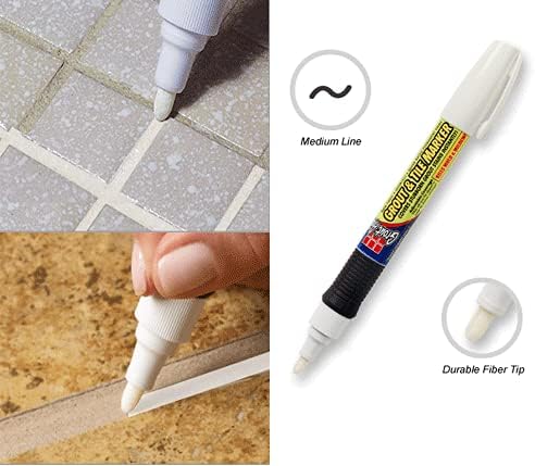 SKM Industries Grout Aide Grout and Tile Marker (Quarry Red)